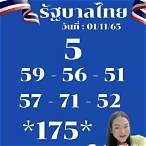 ผลหวยปี65ทุกงวด